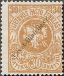 Stamp Lithuania Catalog number: 53/C