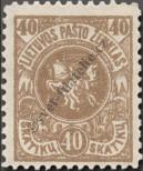 Stamp Lithuania Catalog number: 64/A