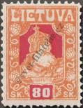 Stamp Lithuania Catalog number: 94/A