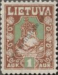 Stamp Lithuania Catalog number: 95/A