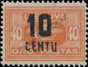 Stamp Lithuania Catalog number: 177