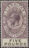 Stamp Gibraltar Catalog number: 92