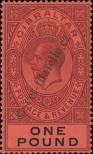 Stamp Gibraltar Catalog number: 74