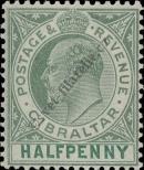 Stamp Gibraltar Catalog number: 37