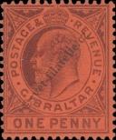 Stamp Gibraltar Catalog number: 38