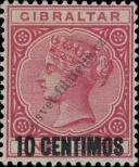 Stamp Gibraltar Catalog number: 16