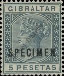 Stamp Gibraltar Catalog number: 29