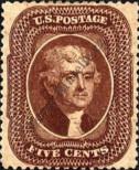 Stamp United States Catalog number: 10