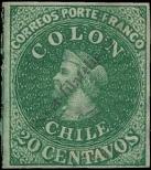 Stamp Chile Catalog number: 6