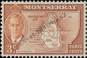 Stamp Montserrat Catalog number: 117