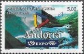Známka Andorra (Francouzská) Katalogové číslo: 526