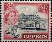 Známka Kypr Katalogové číslo: 186/a
