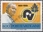 Známka Vatikán Katalogové číslo: 782