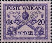 Známka Vatikán Katalogové číslo: 3