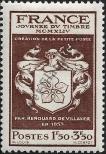Známka Francie Katalogové číslo: 672