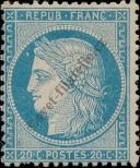 Známka Francie Katalogové číslo: 34