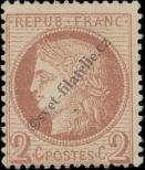 Známka Francie Katalogové číslo: 46