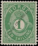 Známka Norsko Katalogové číslo: 16