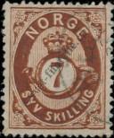 Známka Norsko Katalogové číslo: 21