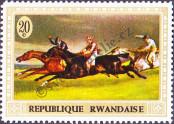 Známka Rwanda Katalogové číslo: 367/A