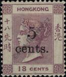 Známka Hongkong Katalogové číslo: 25