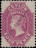 Známka Ceylon Katalogové číslo: 33/IA