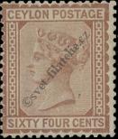 Známka Ceylon Katalogové číslo: 53