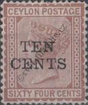 Známka Ceylon Katalogové číslo: 79/A