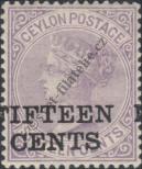 Známka Ceylon Katalogové číslo: 80/A