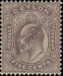 Známka Ceylon Katalogové číslo: 134