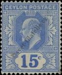 Známka Ceylon Katalogové číslo: 137