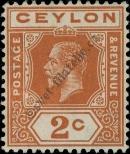 Známka Ceylon Katalogové číslo: 166