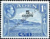 Známka Aden Katalogové číslo: 37