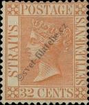 Známka Straits Settlements Katalogové číslo: 41