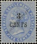 Známka Straits Settlements Katalogové číslo: 52