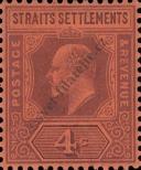 Známka Straits Settlements Katalogové číslo: 81/a