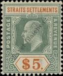 Známka Straits Settlements Katalogové číslo: 107