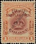 Známka Straits Settlements Katalogové číslo: 117