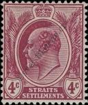 Známka Straits Settlements Katalogové číslo: 124/a