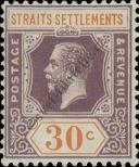 Známka Straits Settlements Katalogové číslo: 170