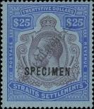 Známka Straits Settlements Katalogové číslo: 172