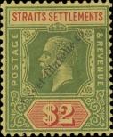 Známka Straits Settlements Katalogové číslo: 186/a