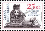 Známka Česká republika Katalogové číslo: 345/C