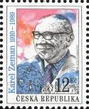 Známka Česká republika Katalogové číslo: 653