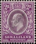Známka Britské Somálsko Katalogové číslo: 37/a
