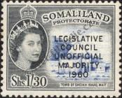 Známka Britské Somálsko Katalogové číslo: 136