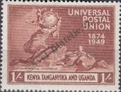 Známka Keňa Uganda Tanganika Katalogové číslo: 87