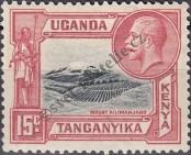 Známka Keňa Uganda Tanganika Katalogové číslo: 34/A