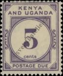 Známka Keňa Uganda Tanganika Katalogové číslo: P/1