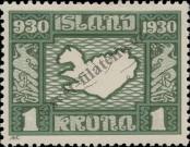 Známka Island Katalogové číslo: 136